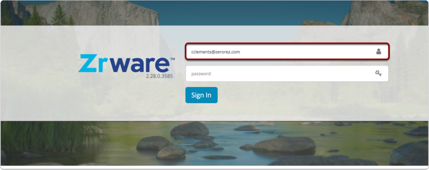 Enter your e-mail address